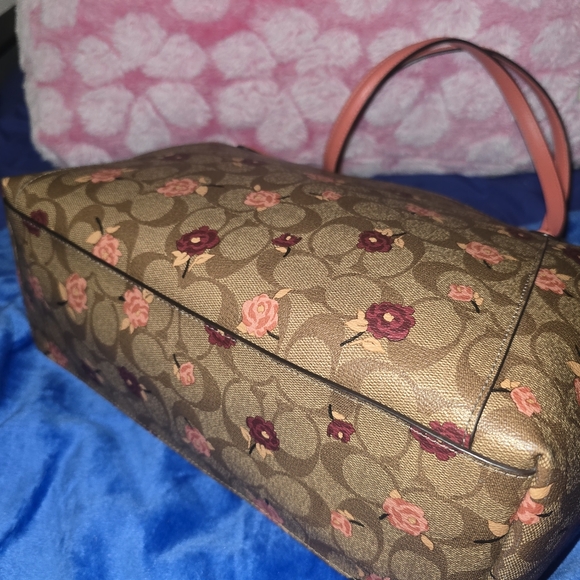 Euc Coach Ava Floral Tote Bag - Picture 3 of 5